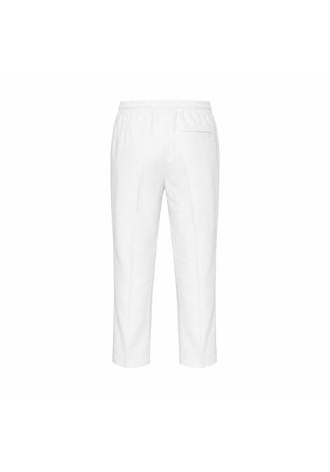 Pantaloni bianchi con coulisse PAOLO PECORA KIDS | PP4238GESSO